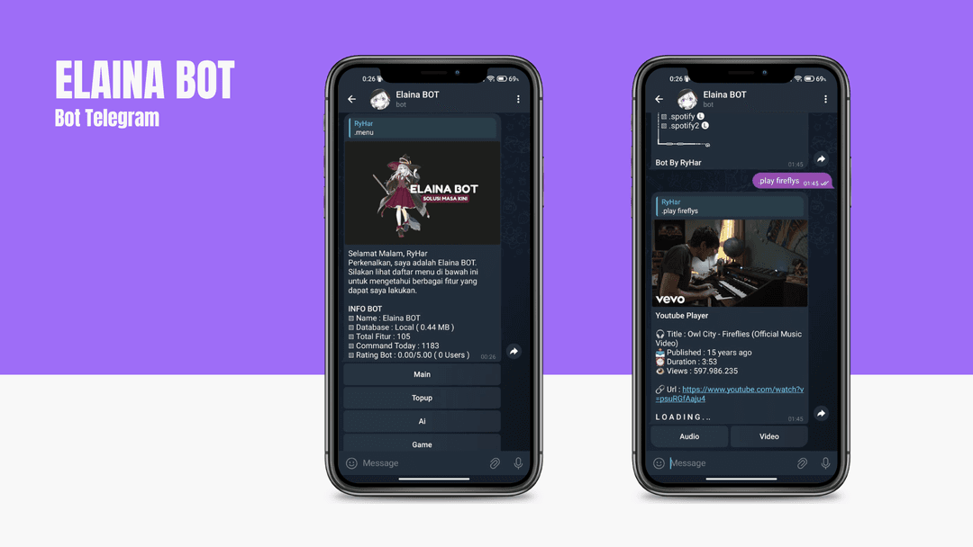 Elaina Bot ( Telegram )